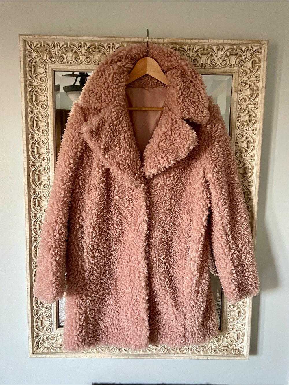 Light-weight reversible Teddy Coat